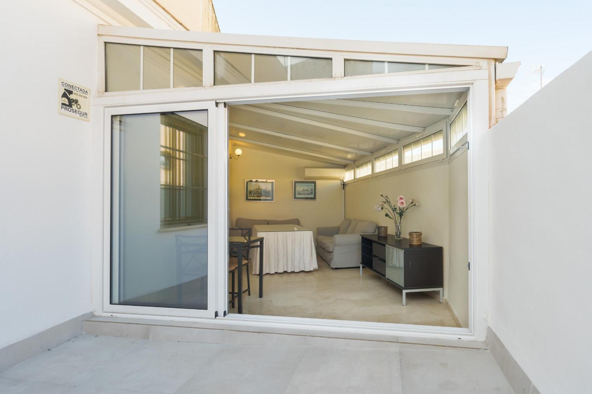 Wide With Terrace & Parking- 3Bd 2Bth- Alfalfa Sevilla Exterior foto